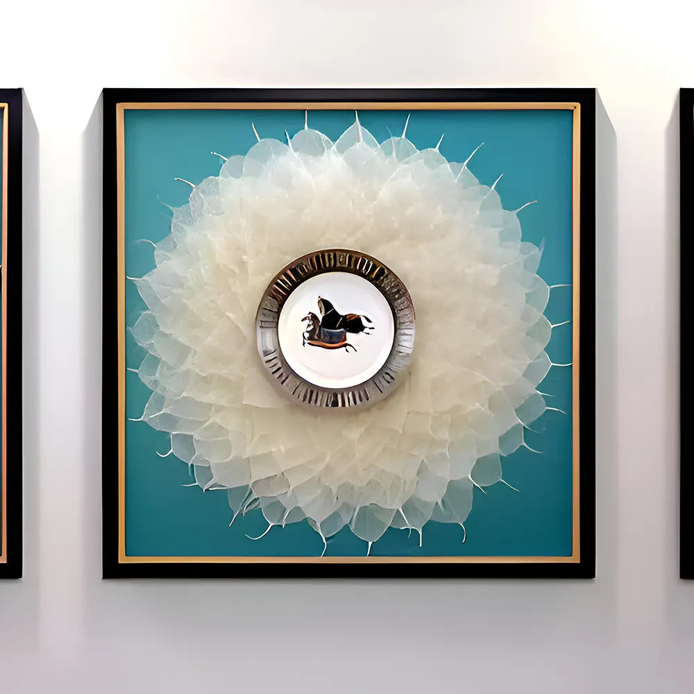 Elegant Peacock 3-Piece Wall Decor Art Set