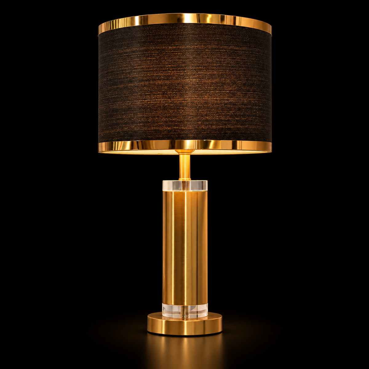 Blink Your Eyes (Iron, Fabric) Table Lamp