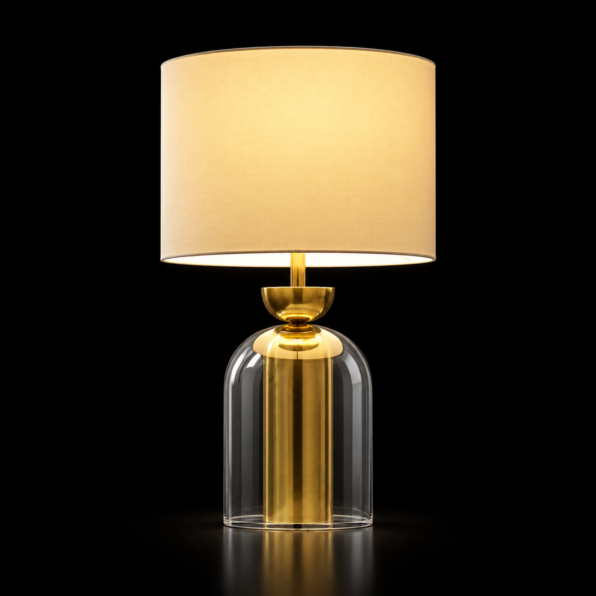 Midas Shade Glass Table Lamp