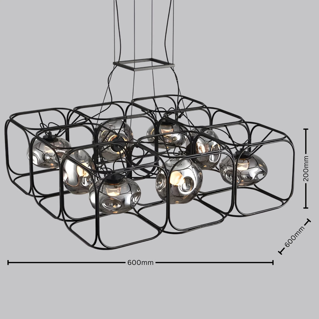 Eternal Cascade Drift | Modern Luxury LED Chandelier