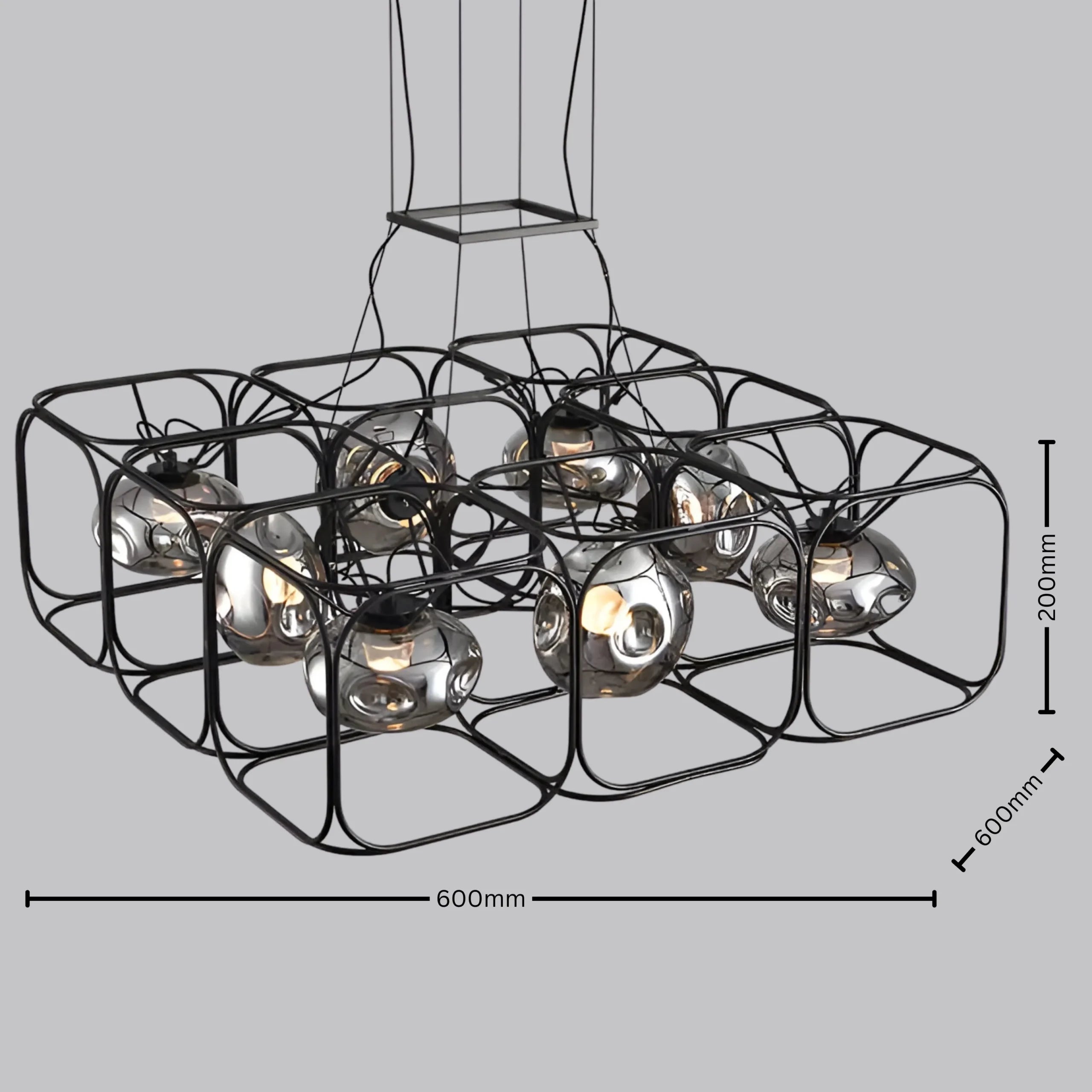 Eternal Cascade Drift | Modern Luxury LED Chandelier