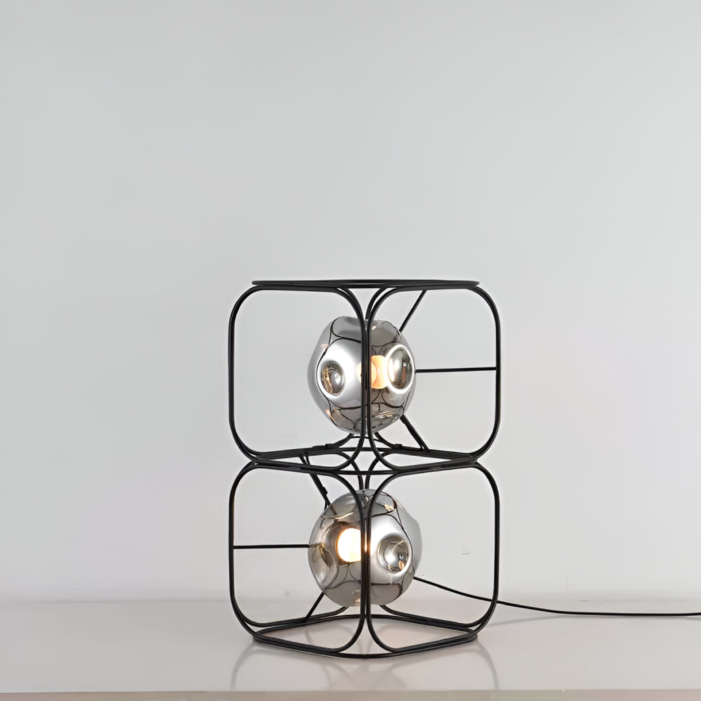 Eternal Cascade Modern Orb Table Lamp