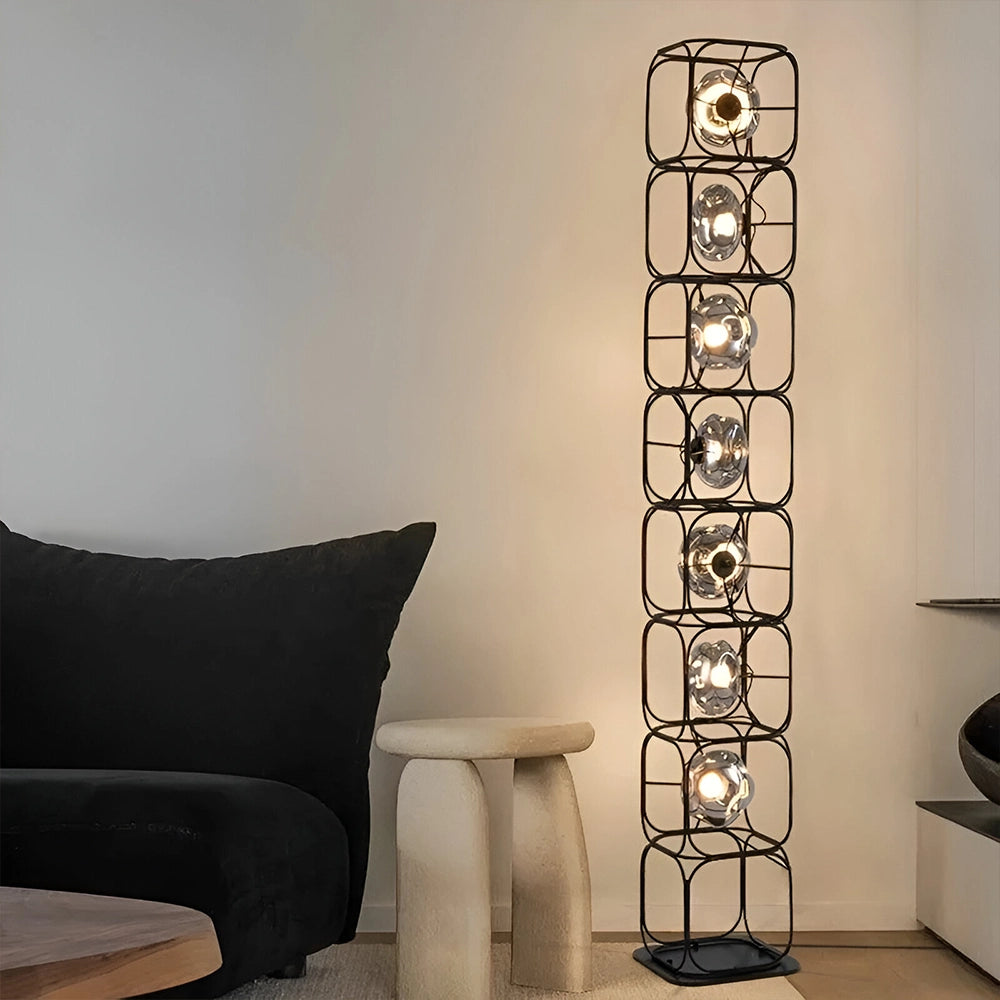 Eternal Cascade Shine Modern Floor Lamp