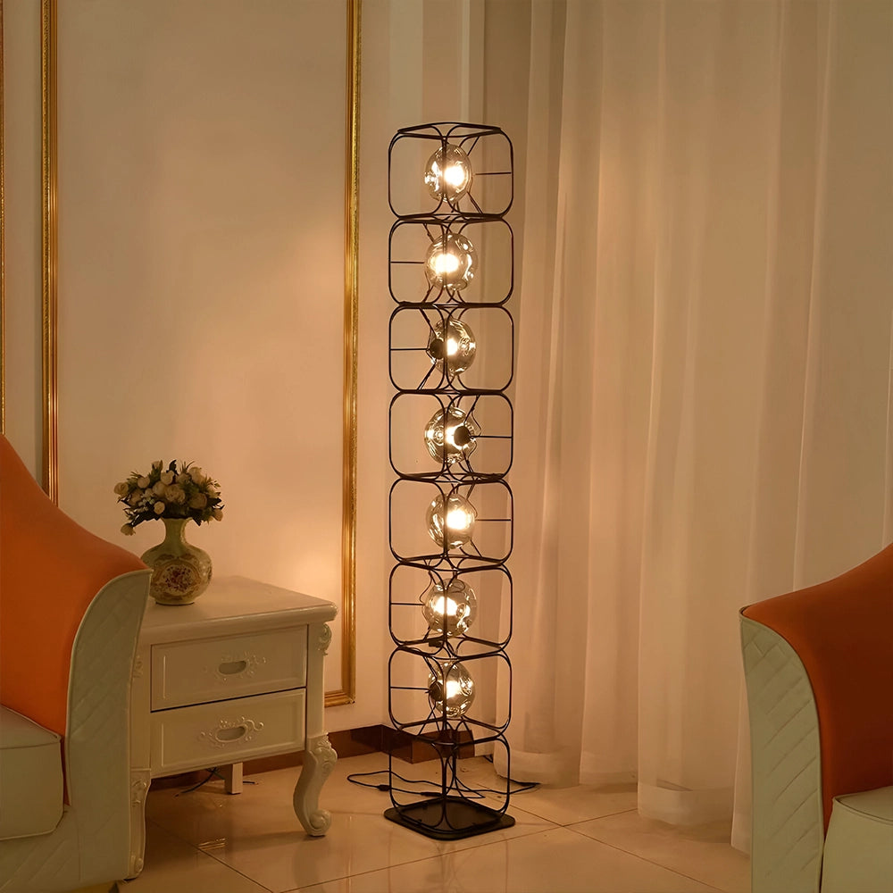 Eternal Cascade Shine Modern Floor Lamp
