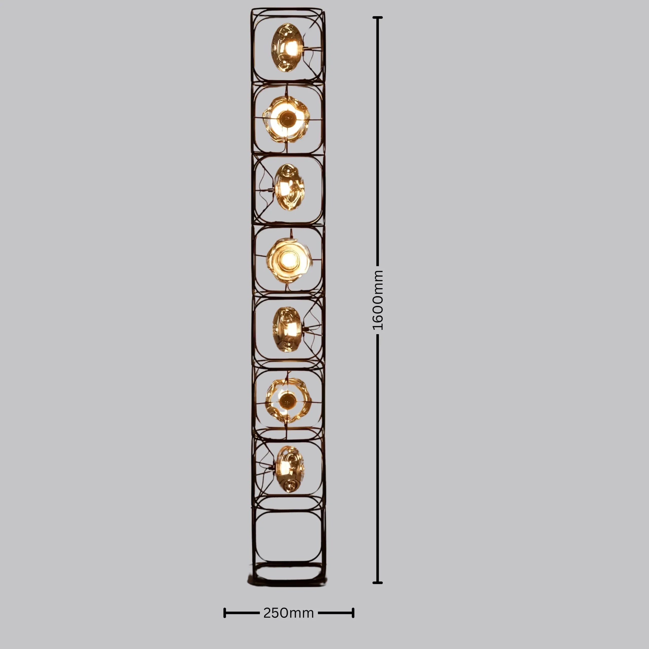 Eternal Cascade Shine Modern Floor Lamp