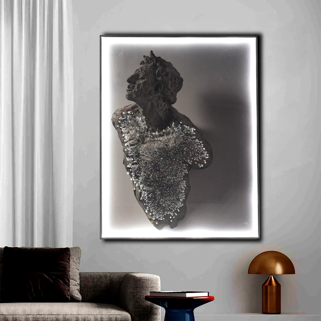 Eternal Gaze Sculpture Wall Art