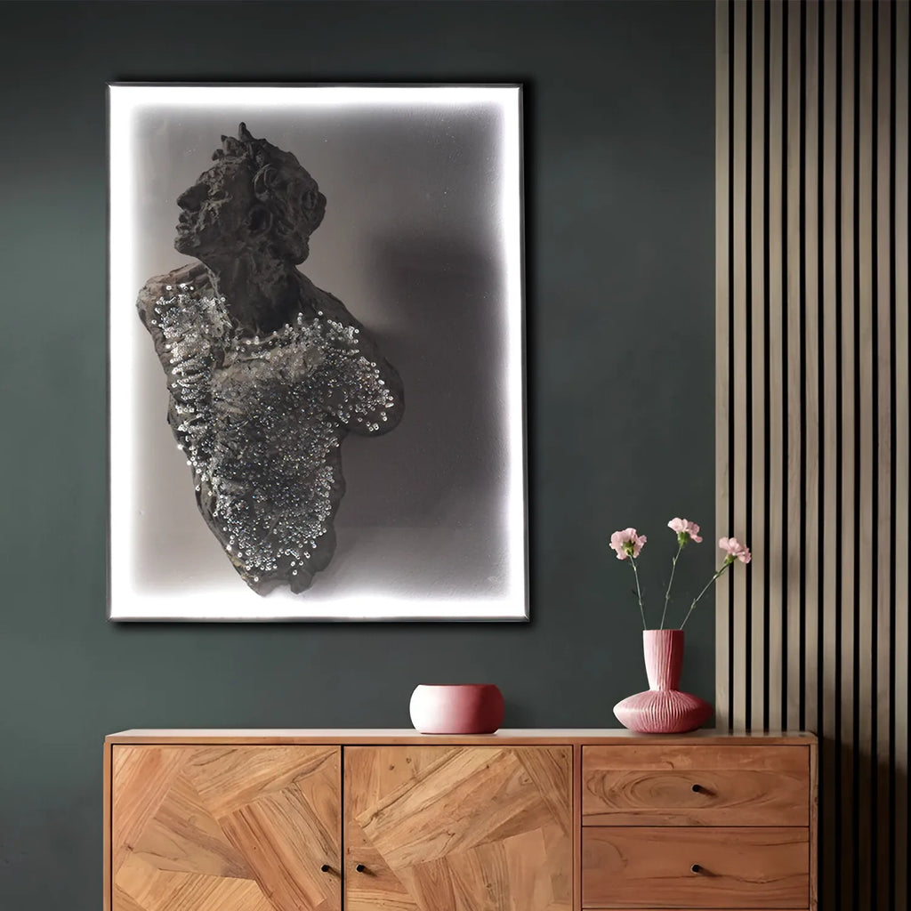 Eternal Gaze Sculpture Wall Art
