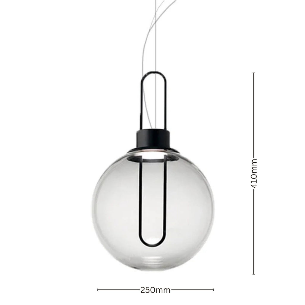 Evander (Black) Pendant Light