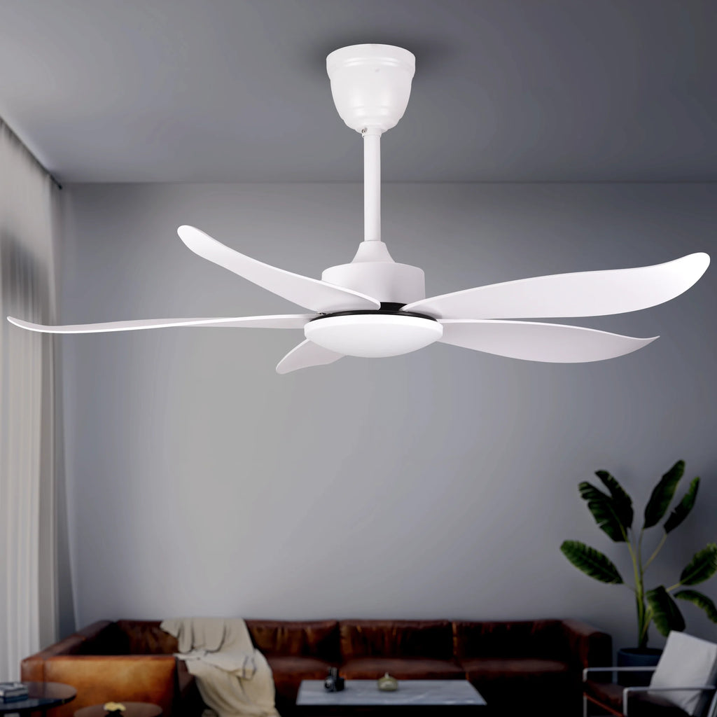 Falcon V (Pearl White) | 45W BLDC Motor | 1240mm | ABS Body