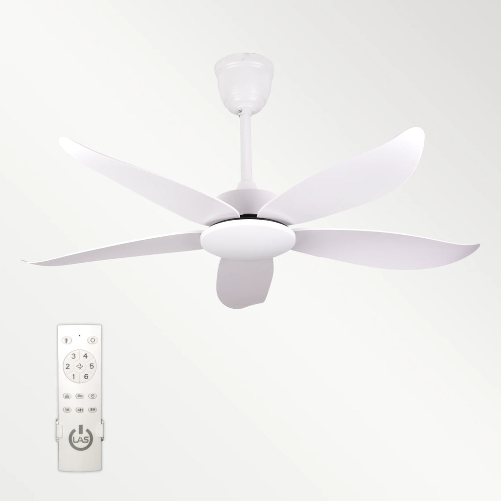 Falcon V (Pearl White) | 45W BLDC Motor | 1240mm | ABS Body