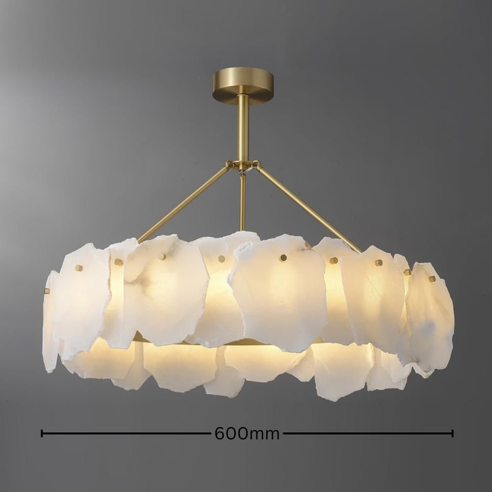Fame of Nature 600 Natural Marble Modern Chandelier