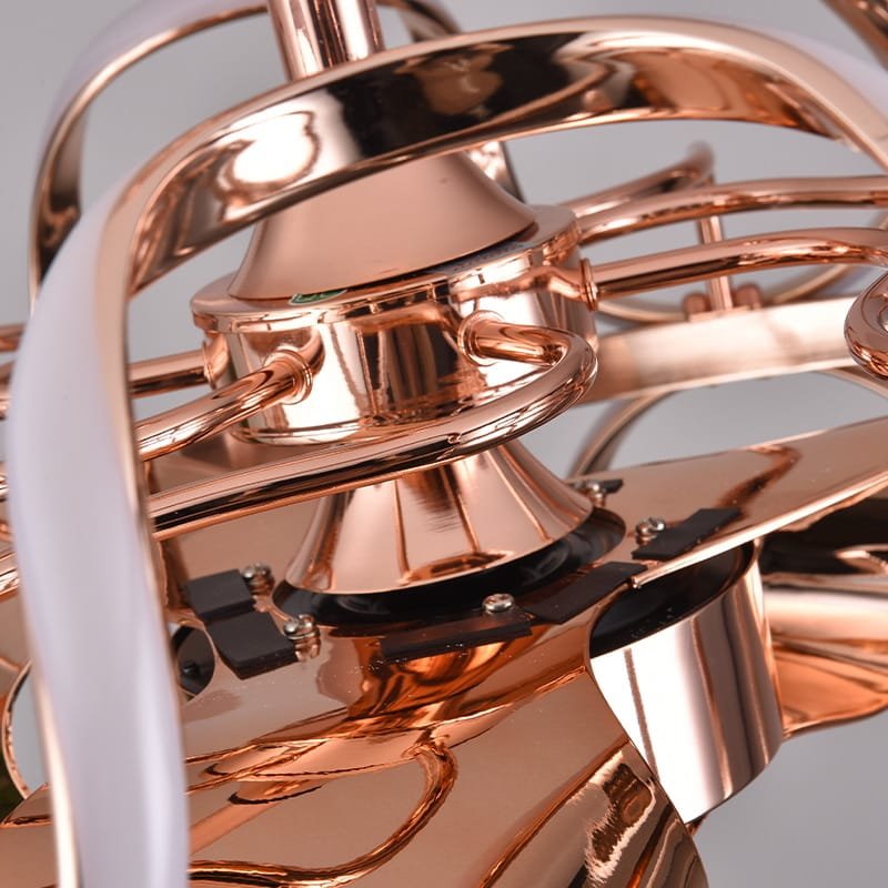 EMU ROSE GOLD | 38W BLDC Motor | PVC Body | Metal Blade