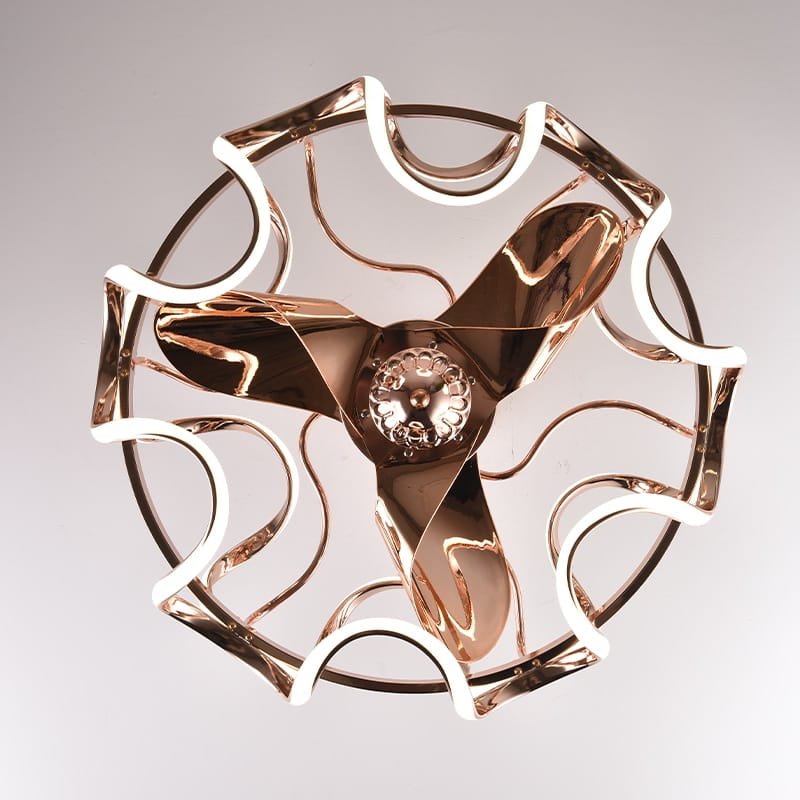 EMU ROSE GOLD | 38W BLDC Motor | PVC Body | Metal Blade