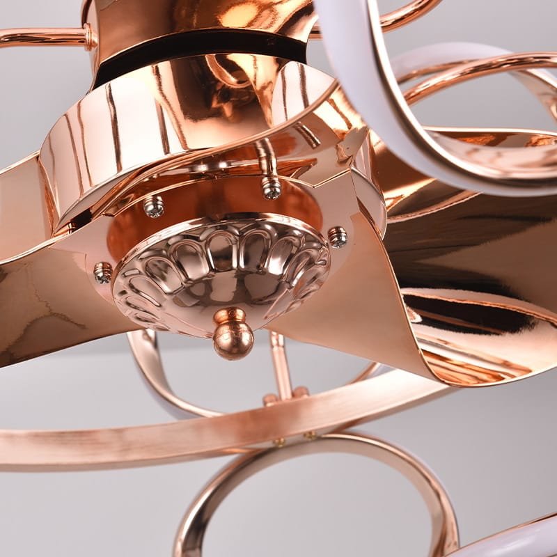 EMU ROSE GOLD | 38W BLDC Motor | PVC Body | Metal Blade