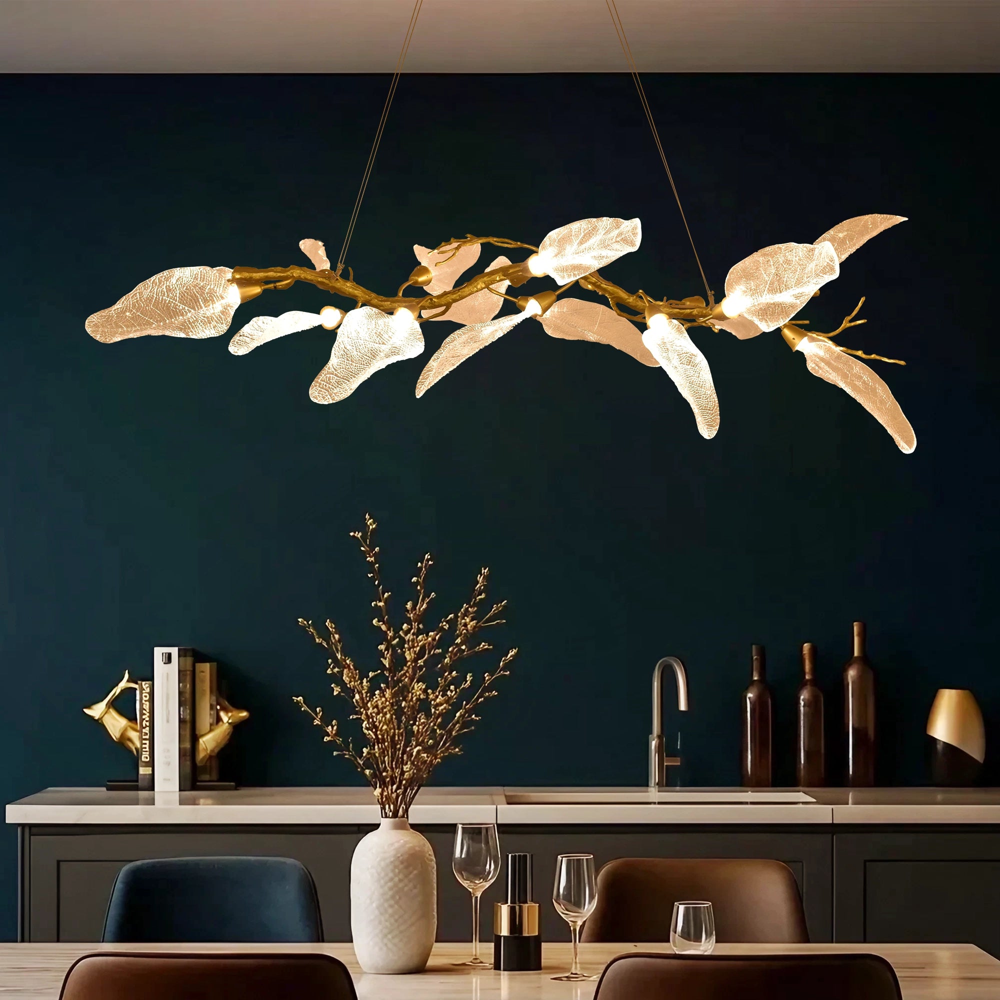 Florelle Modern Designer Floral Chandelier