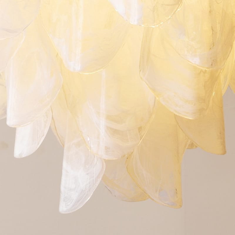 Glacial Glass Chandelier