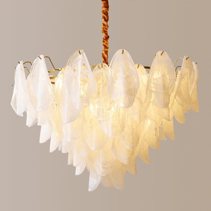 Glacial Glass Chandelier