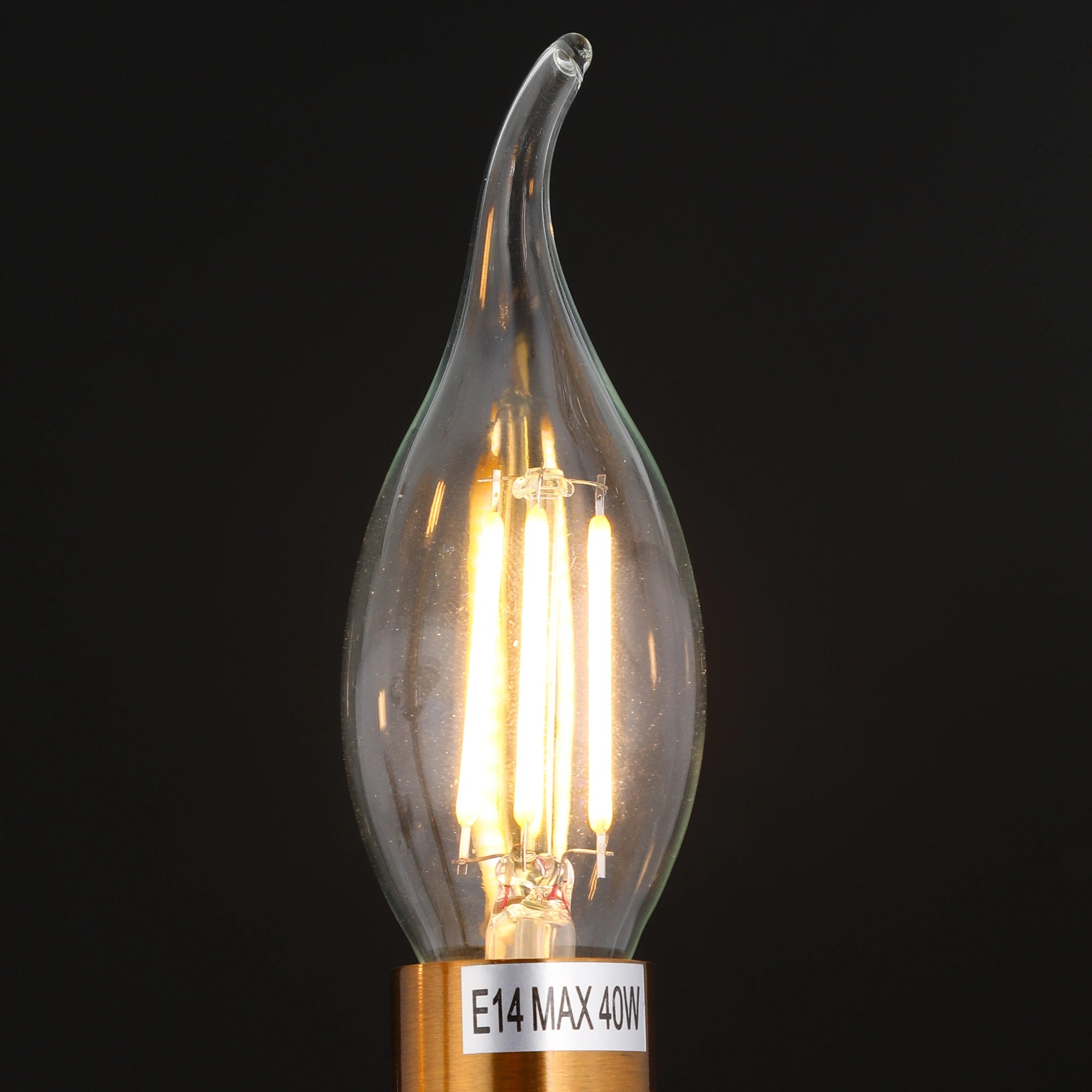 Glimmering Ember Candlestick Wall Sconce
