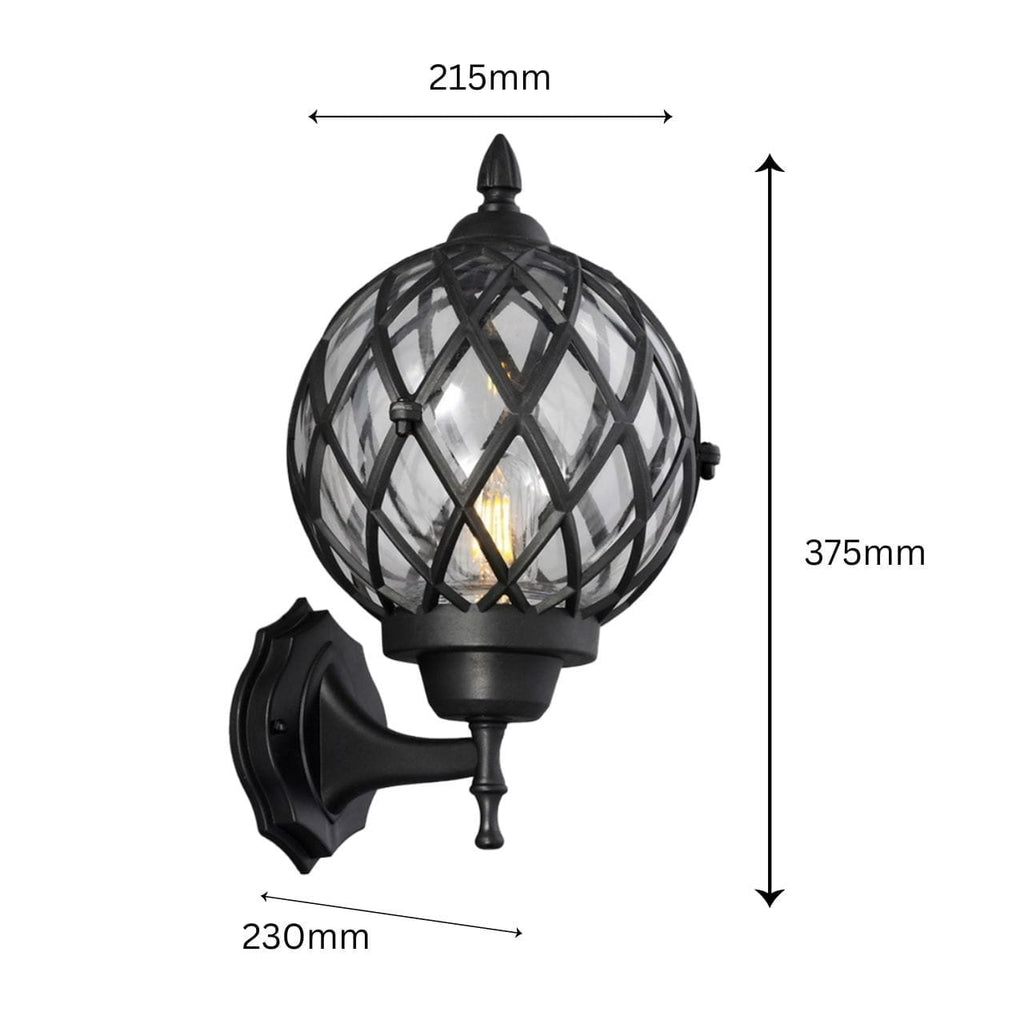 Globe Criss Wall