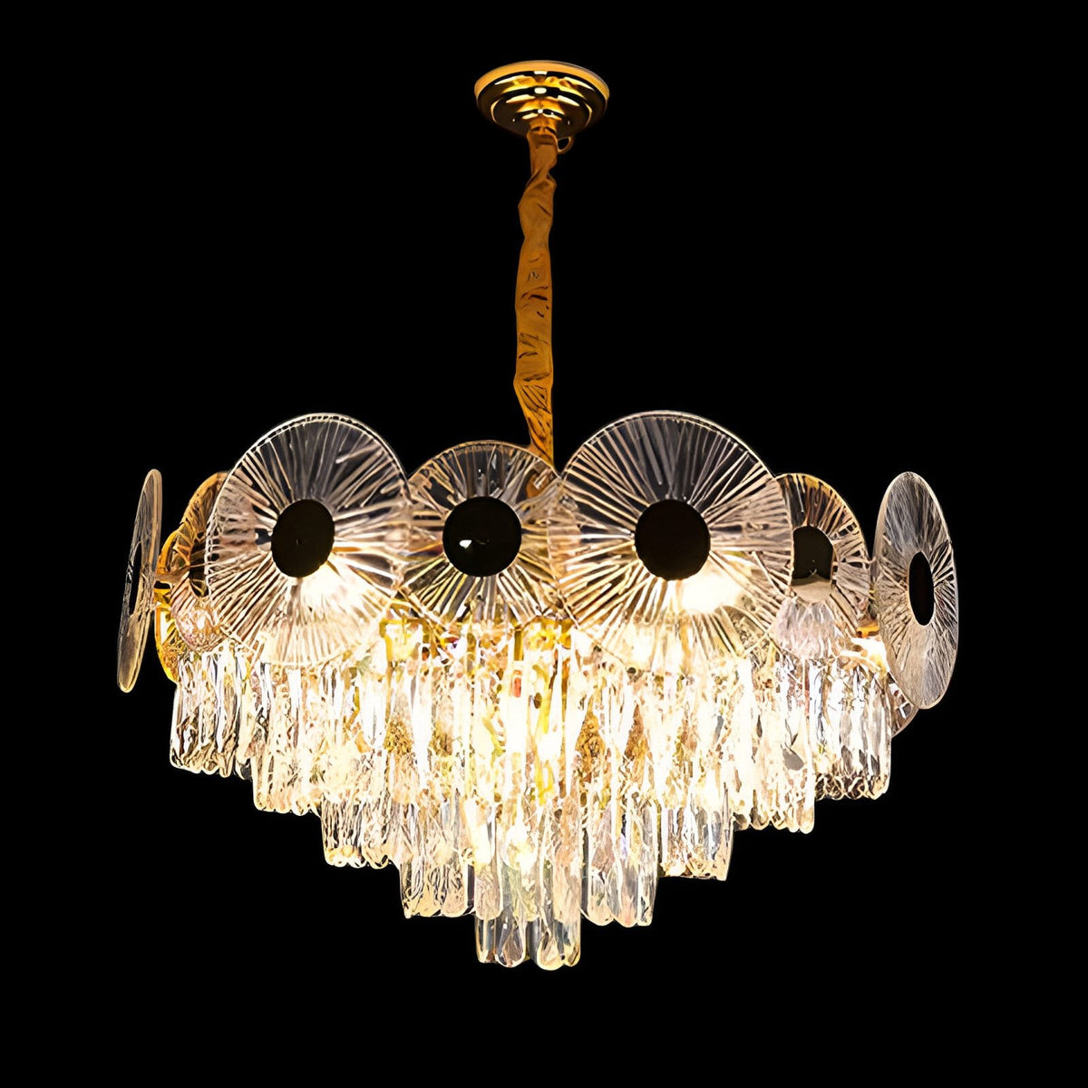 Glory and Grandeur Crystal Chandelier