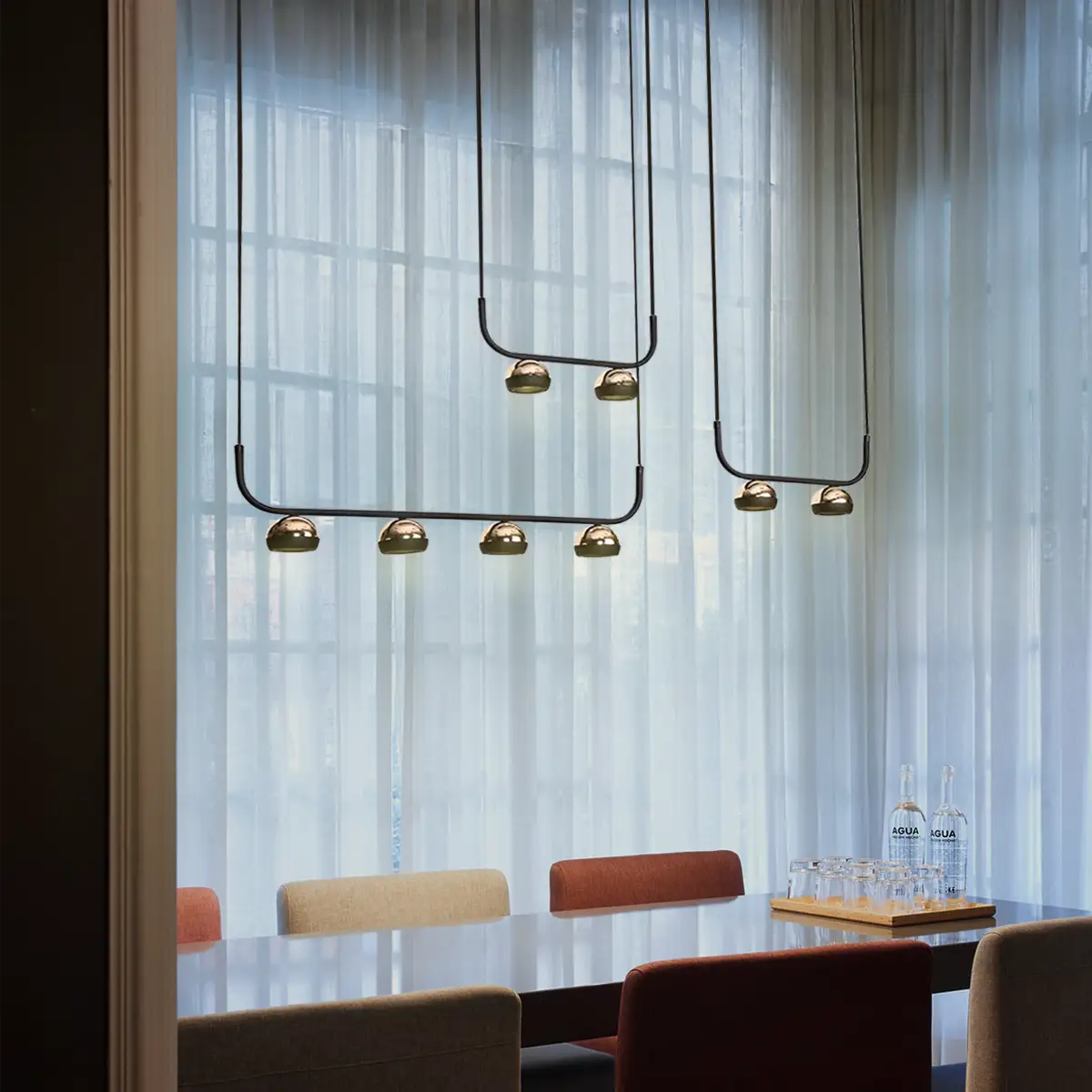 Veil of Secrets Luxury Modern Chandelier