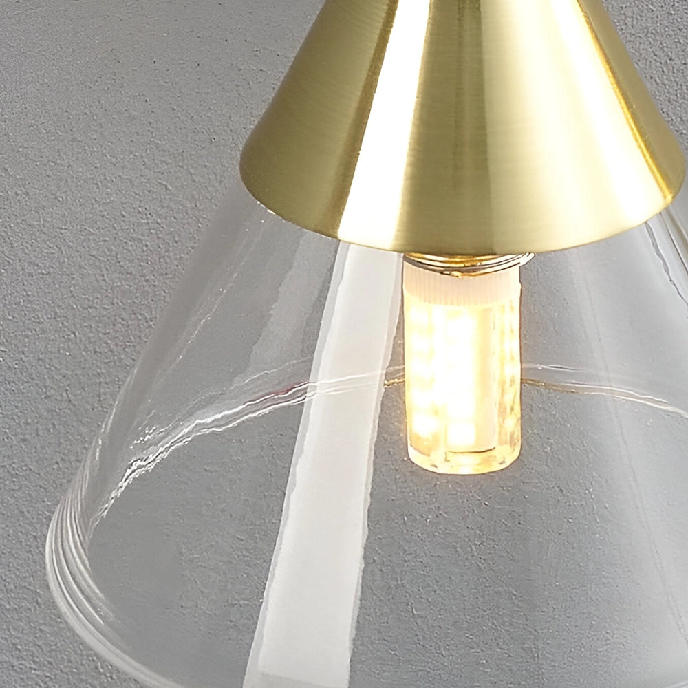 Gold Vanity Contemporary Mirror Light