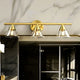 Gold Vanity Contemporary Mirror Light