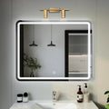 Golden Binary Mirror Light