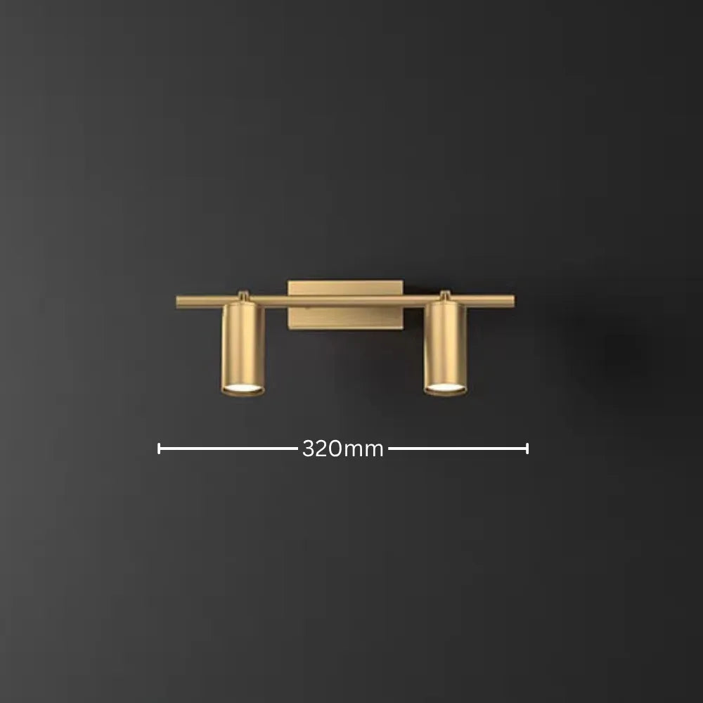 Golden Binary Mirror Light