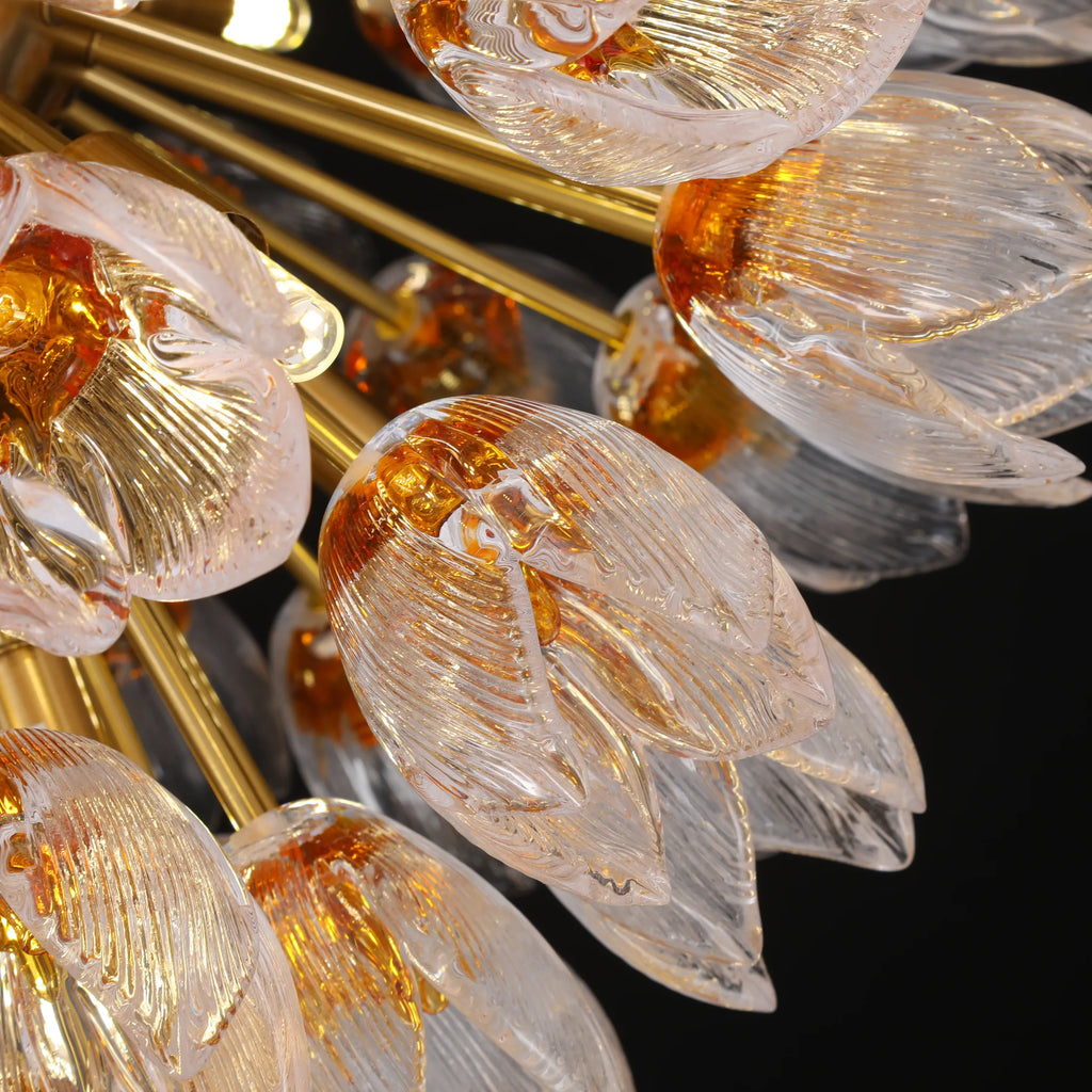Blossia Tulip Glass Chandelier