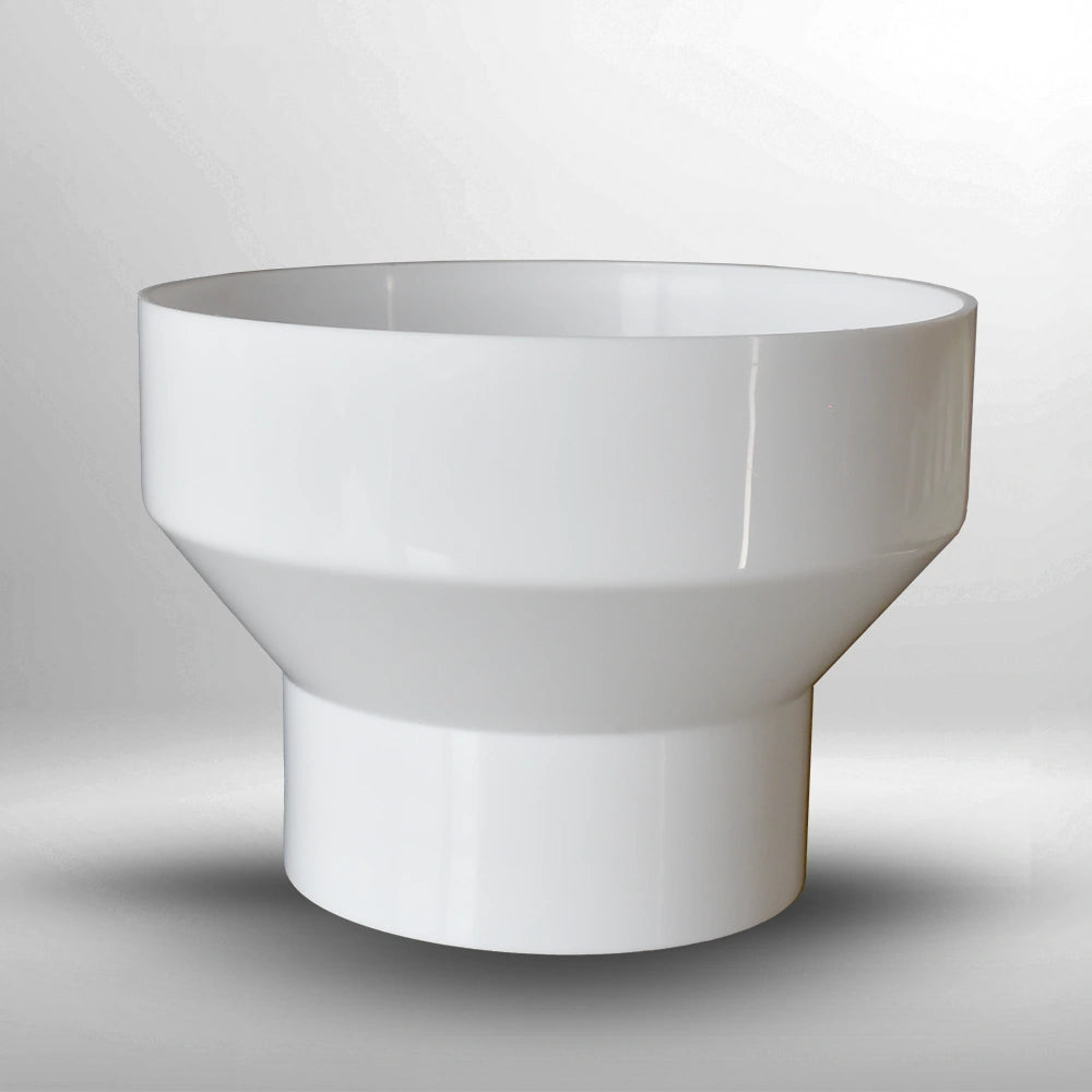Gravity Ex Ceiling Mount Exhaust Fan with 4" to 6" Increaser