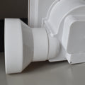 Gravity Ex Ceiling Mount Exhaust Fan with 4" to 6" Increaser