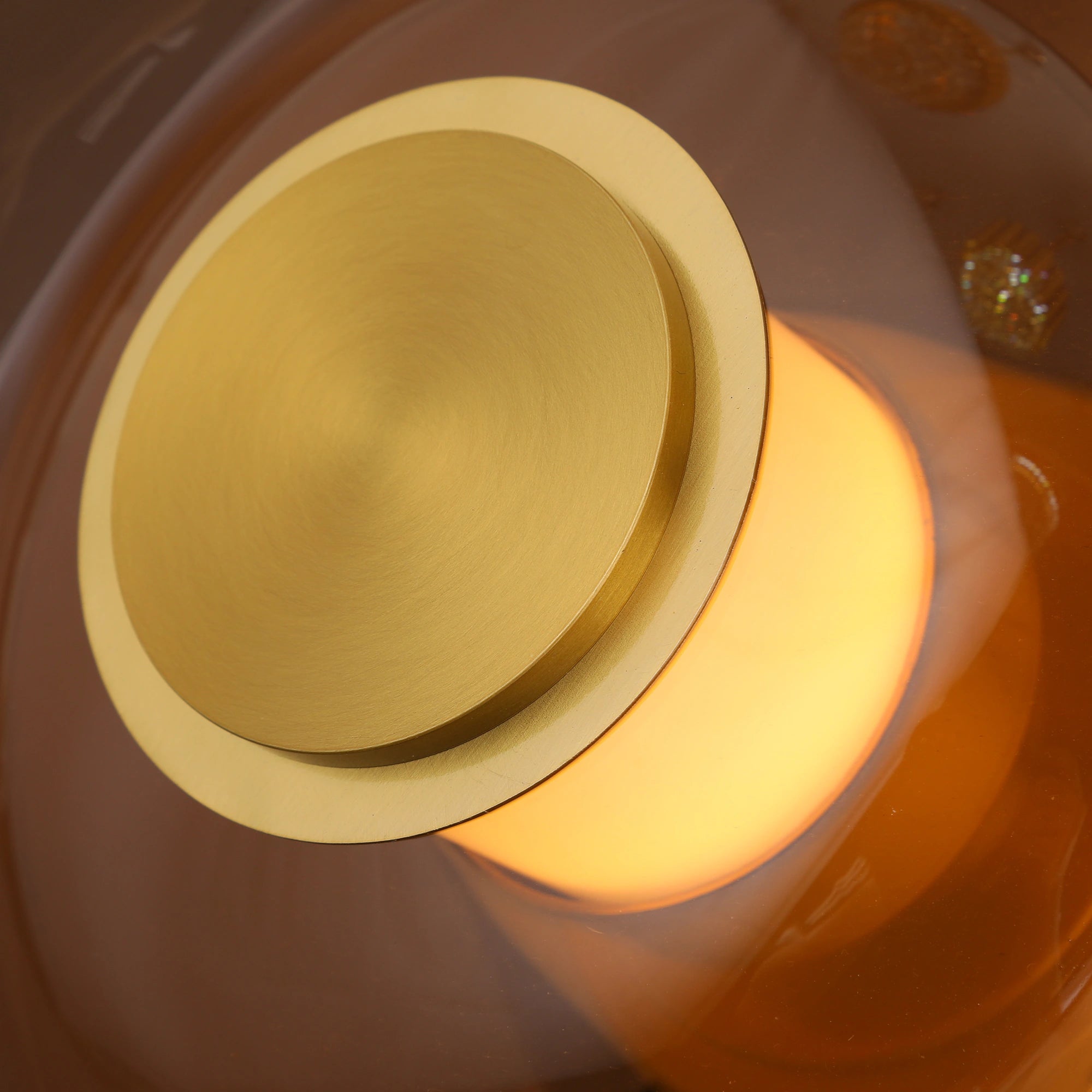 Halo Disc Modern Ambient Wall Sconce