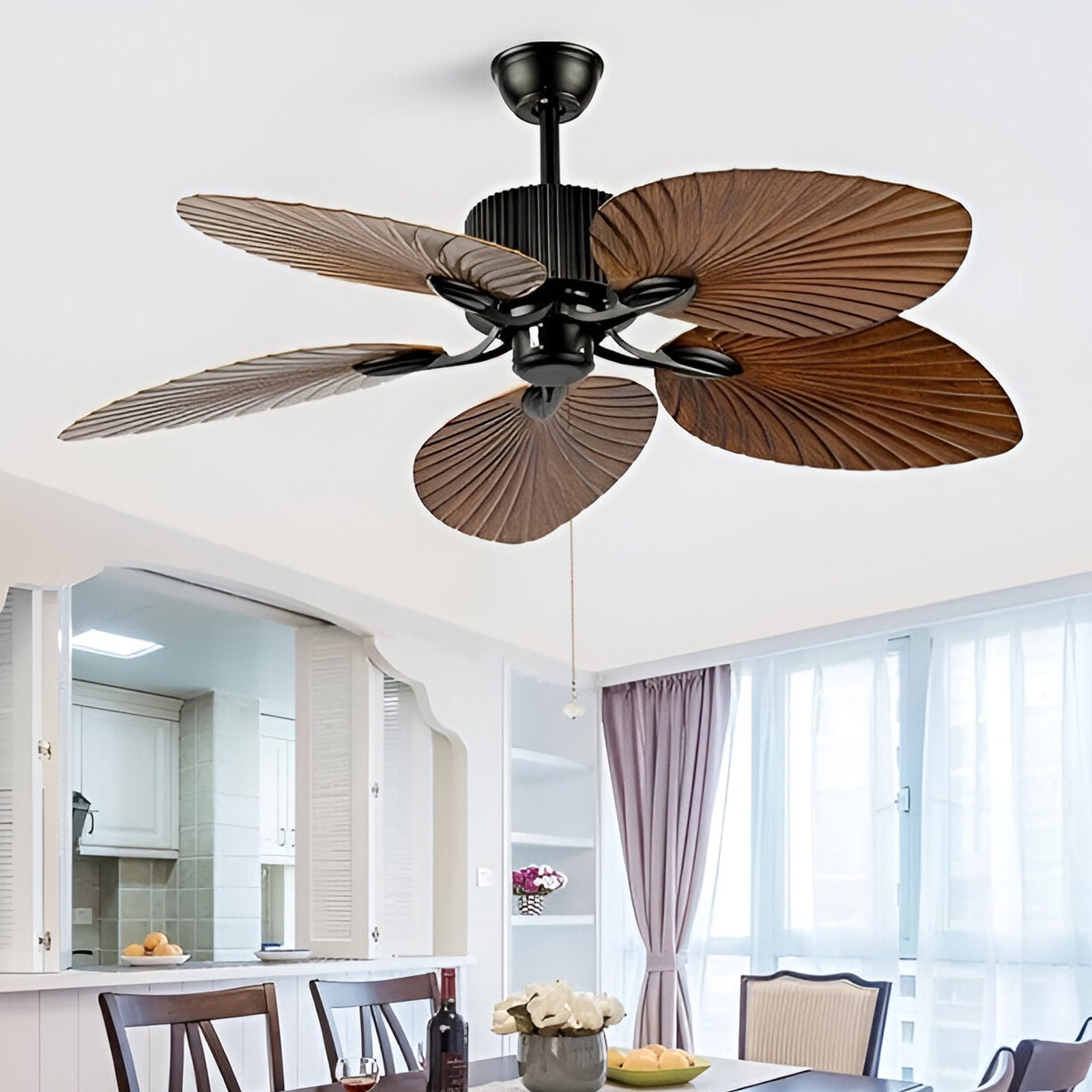 Harrier Dark Brown Ceiling Fan | 40W BLDC Motor | 1320mm | Metal Body