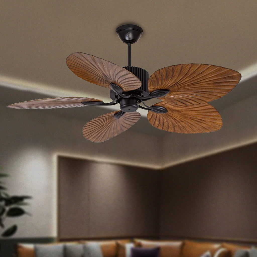 Harrier Dark Brown Ceiling Fan | 40W BLDC Motor | 1320mm | Metal Body