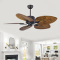 Harrier Dark Brown Ceiling Fan | 40W BLDC Motor | 1320mm | Metal Body