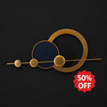 Orbital Gold Accent Wall Art
