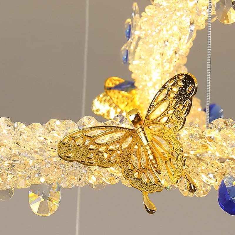 Heart Of Gold LED Chandelier