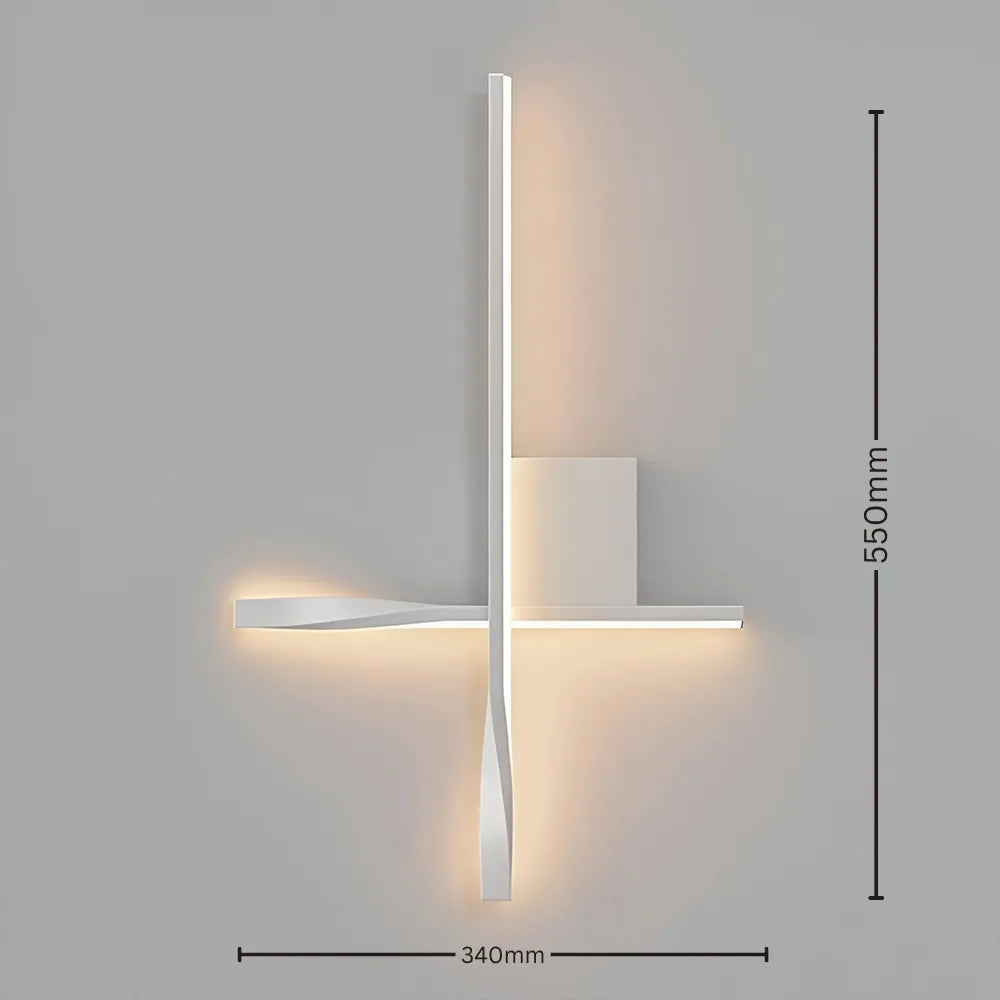 Helix Axis Linear LED Wall Lamp