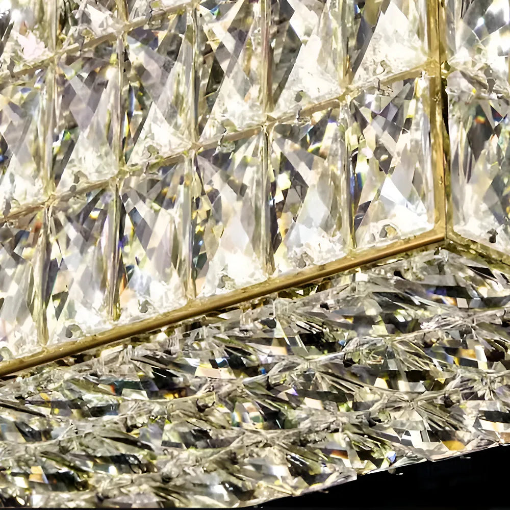 Jewel Drop (Linear) Crystal Chandelier