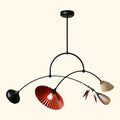 Kinetic Bloom Abstract Modern Chandelier