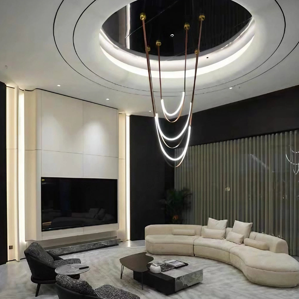 Kinetic Modern Globe Artistic Chandelier