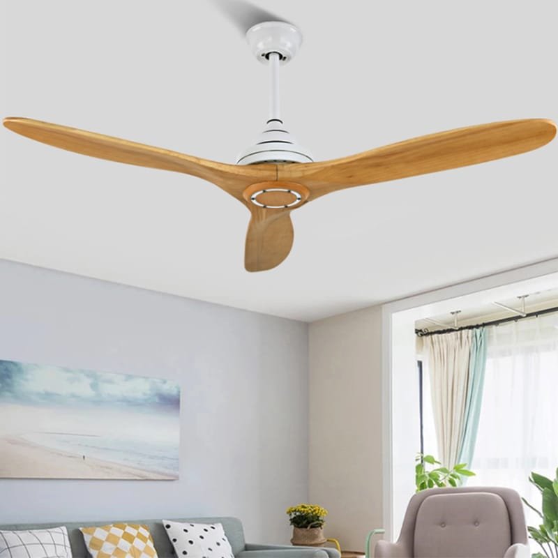 Kite Pine Ceiling Fan | 1320mm | Metal Body | Wooden Blade