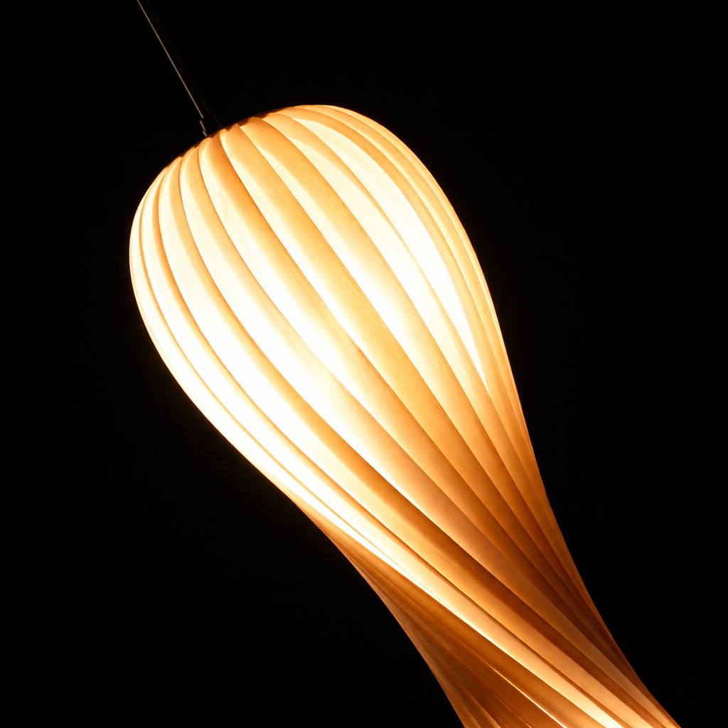 Helix Glow Sculptural Pendant Light