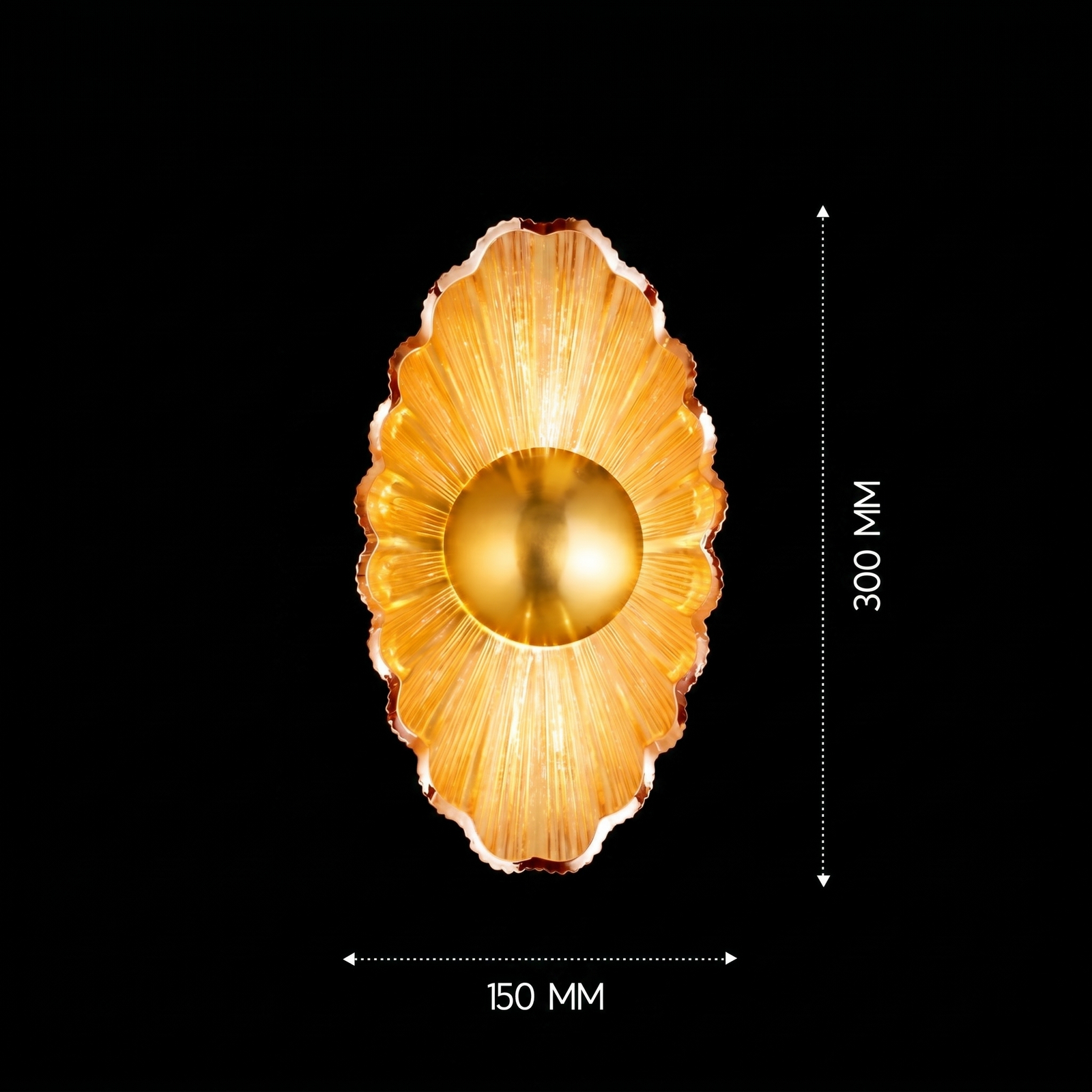 Abalone Sunburst Medallion