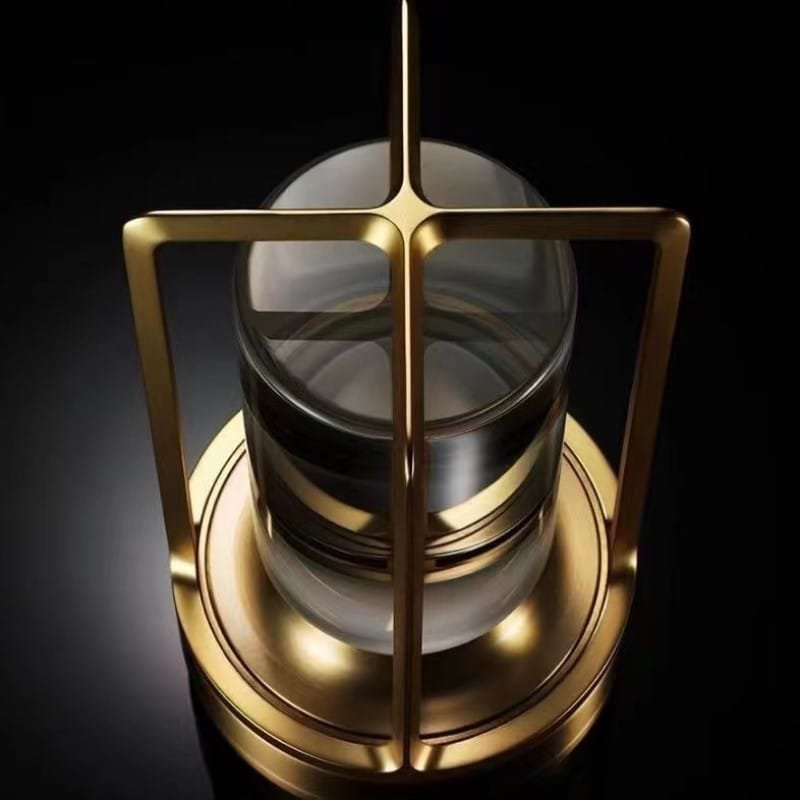 LucidLine Glass Table Lamp