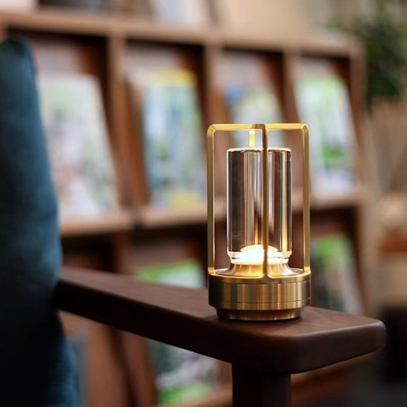 LucidLine Glass Table Lamp