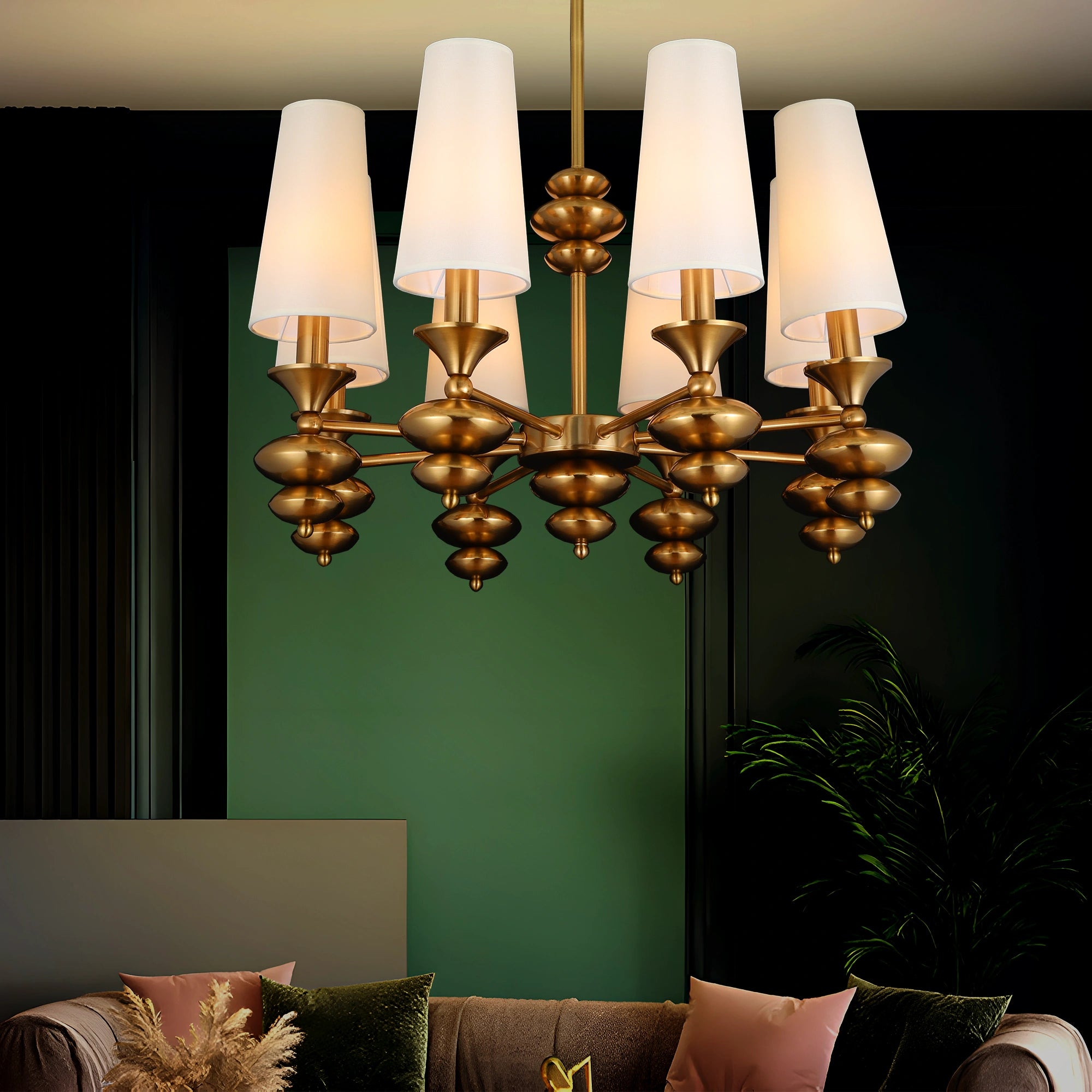 Lumin Orbita - Modern 8-Light Chandelier