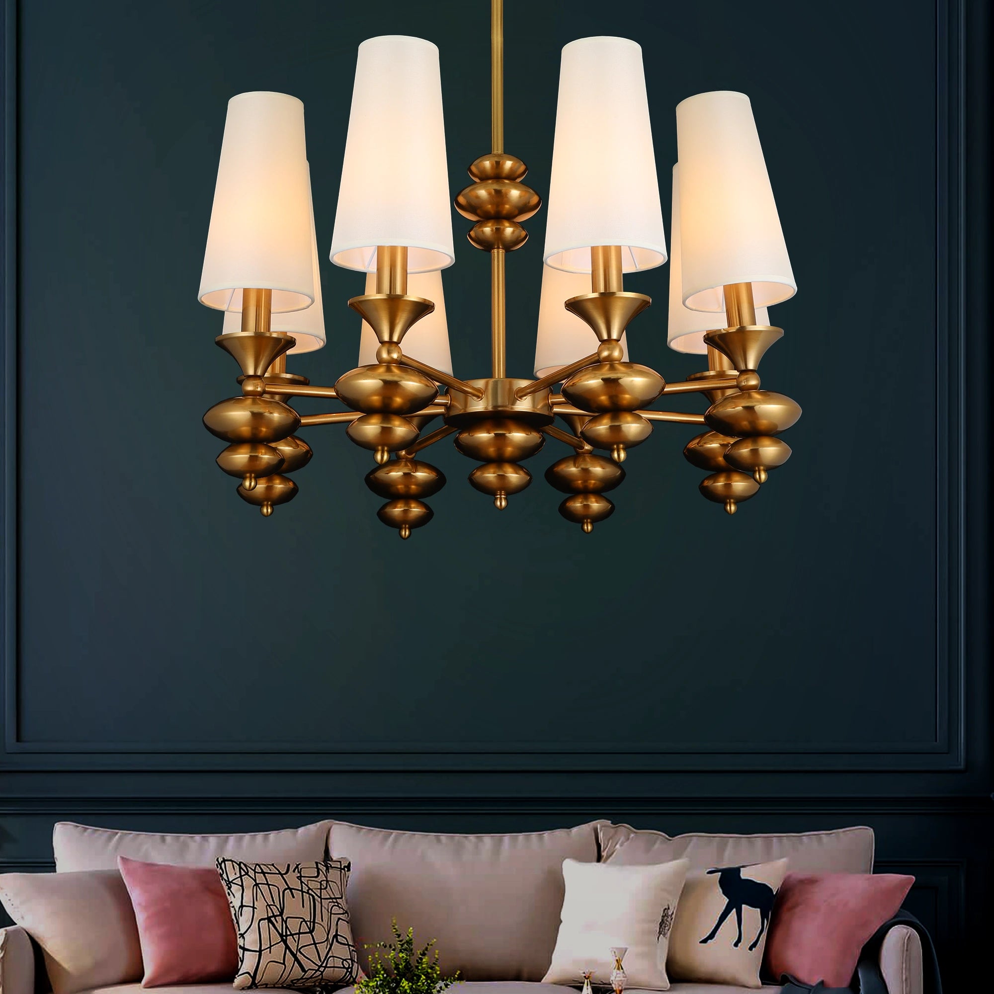 Lumin Orbita - Modern 8-Light Chandelier