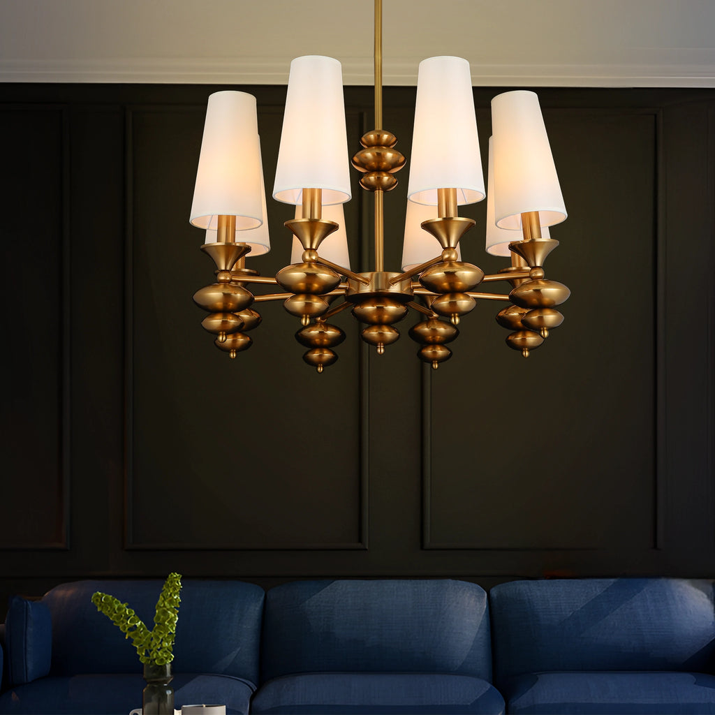 Lumin Orbita - Modern 8-Light Chandelier